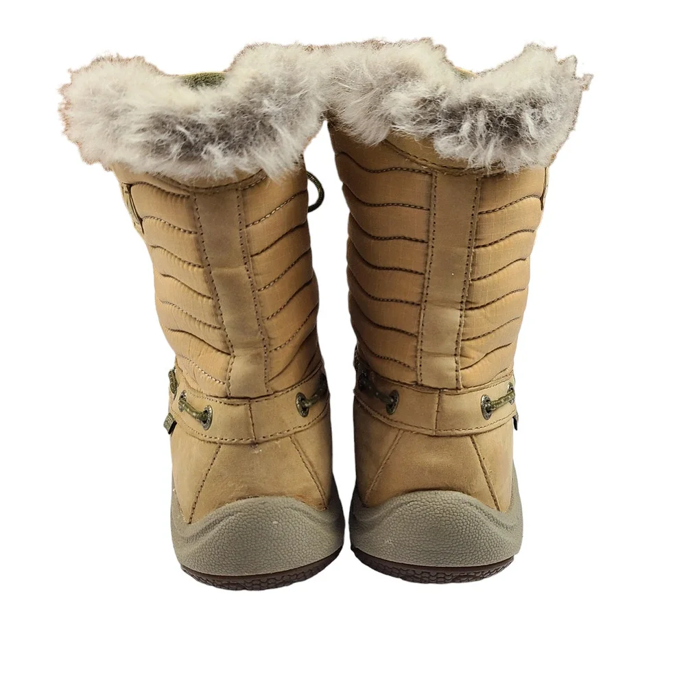 SPERRY WOMEN'S WINTER HARBOR BOOT Brown 6.5 Lace Up Ankle Winter